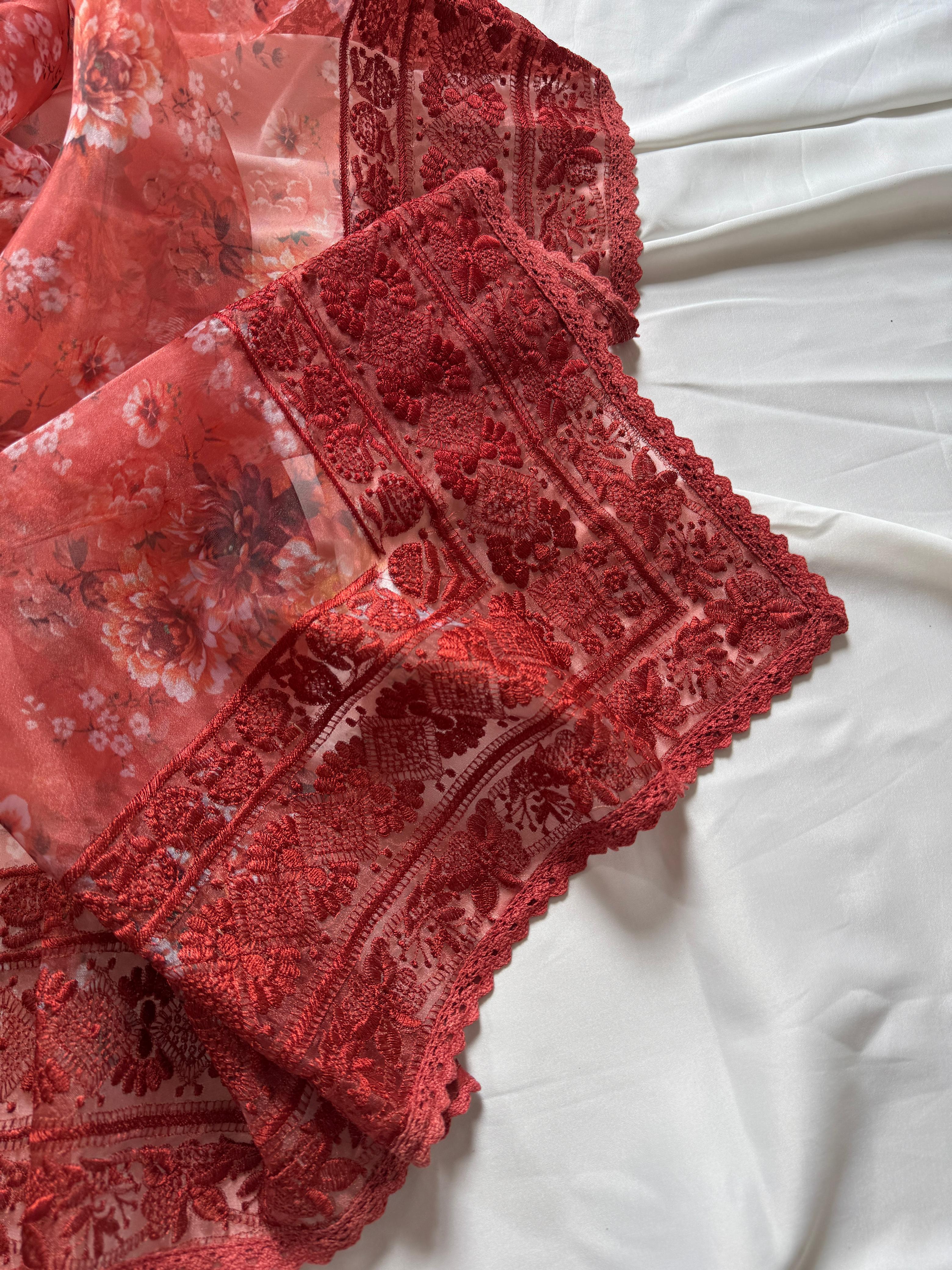 Anjalika Pure Organza Silk Saree